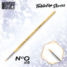 Load image into Gallery viewer, SYNTHETIC Brushes - Size 0 (Pack of 10)