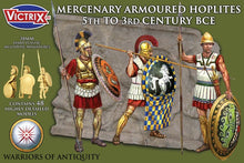 Load image into Gallery viewer, Mercenary Armoured Hoplites 5th to 3rd Century BCE 28mm