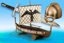 Load image into Gallery viewer, Viking Ship 1:50