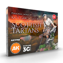 Load image into Gallery viewer, Signature Set - Raúl García Latorre - Scottish Tartans Paint Set