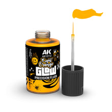 Load image into Gallery viewer, Light Orange Glow Fluor Precision Base 30ml