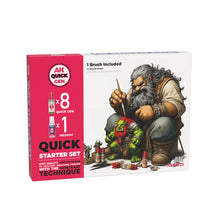 Load image into Gallery viewer, Quick Starter Set (8 Quick Gen + 1 Medium + 1 Free Brush)