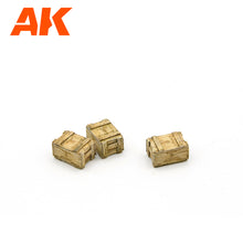 Load image into Gallery viewer, Laser Cut Wooden Crates Military Dynamite 1:35