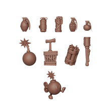 Load image into Gallery viewer, Bombs and Grenades - AK Basing Bits