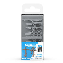 Load image into Gallery viewer, Wood Crosses - AK Basing Bits