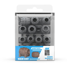 Load image into Gallery viewer, Wood Barrels - AK Basing Bits