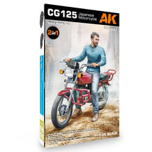 Load image into Gallery viewer, CG125 Japanes Motorcycle 1:35 Scale