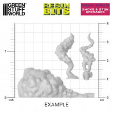 Load image into Gallery viewer, Resin Bits - Smoke and Stun Grenades 1/48 scale