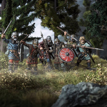 Load image into Gallery viewer, Early Saxon Unarmoured Warriors 28mm
