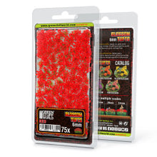 Load image into Gallery viewer, Blossom TUFTS - 6mm self-adhesive - ORANGE Flowers