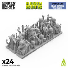 Load image into Gallery viewer, Resin Bits - Dead Rising Zombies 1:48 scale