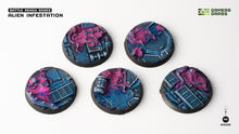 Load image into Gallery viewer, Alien Infestation Bases - Round 40mm (x5)