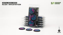 Load image into Gallery viewer, Alien Infestation Bases - Round 50mm (x3)