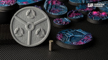 Load image into Gallery viewer, Alien Infestation Bases - Round 50mm (x3)