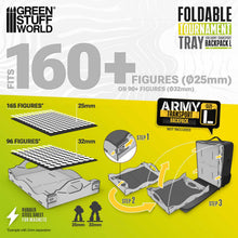 Load image into Gallery viewer, Foldable tournament tray for Army Transport Backpack