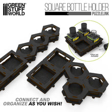 Load image into Gallery viewer, Square bottle Holder for Cement glue x2
