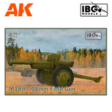 Load image into Gallery viewer, M1897 75mm Field Gun 1:35