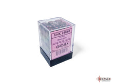Load image into Gallery viewer, Chessex - Opaque 12mm D6 Dice Block - Black/Pink
