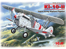 Load image into Gallery viewer, Ki-10-II Japan Army Biplane Fighter 1:72

