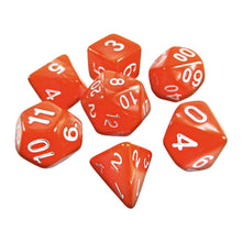 Load image into Gallery viewer, 7x Mix 16mm Dice - Orange

