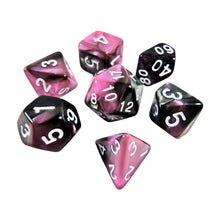 Load image into Gallery viewer, 7x Mix 16mm Dice - Pink Swirl
