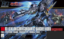 Load image into Gallery viewer, HGUC Unicorn Gundam 2 Banshee Norn (Unicorn Mode)
