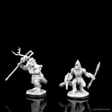Load image into Gallery viewer, D&amp;D Nolzurs Marvelous Miniatures: Lizardfolk &amp; Lizardfolk Shaman
