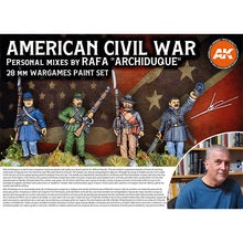 Load image into Gallery viewer, Signature Set Rafa Archiduque Special 28Mm American Civil War Paint Set

