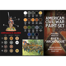 Load image into Gallery viewer, Signature Set Rafa Archiduque Special 28Mm American Civil War Paint Set
