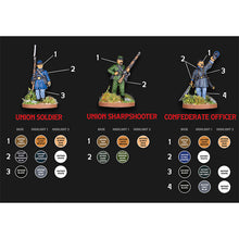Load image into Gallery viewer, Signature Set Rafa Archiduque Special 28Mm American Civil War Paint Set
