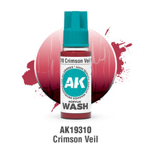 Load image into Gallery viewer, Crimson Veil – ACRYLIC WASH

