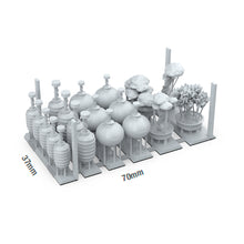 Load image into Gallery viewer, Japanese Lamps and Bonsai - AK Basing Bits
