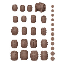 Load image into Gallery viewer, Wood Barrels - AK Basing Bits

