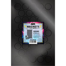 Load image into Gallery viewer, Round Magnets for Bases 30mm - 41 Units
