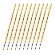 Load image into Gallery viewer, SYNTHETIC Brushes - Size 0 (Pack of 10)
