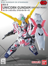 Load image into Gallery viewer, SD Gundam Ex-Standard 005 Unicorn Gundam (Destroy Mode)
