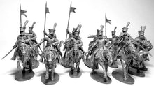 Load image into Gallery viewer, French Napoleonic Imperial Guard Lancers 28mm

