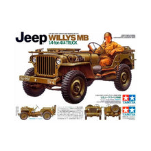 Load image into Gallery viewer, Jeep Willy’s MB - 1/4ton 4x4 Truck 1:35 scale

