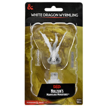 Load image into Gallery viewer, D&amp;D Nolzurs Marvelous Miniatures: White Dragon Wyrmling
