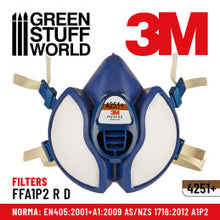 Load image into Gallery viewer, 3M Half Face Mask Respirator
