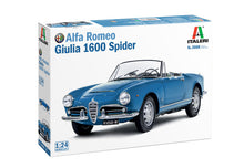 Load image into Gallery viewer, Alfa Romeo Giulia 1600 Spider 1:24
