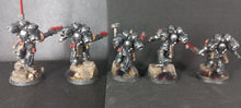 Load image into Gallery viewer, SLP2- Talonstrike Kill Team - Assault Deathwatch Squad - 5x Miniatures - SLP Minis
