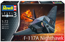 Load image into Gallery viewer, Lockheed F-117A Stealth Fighter 1:72
