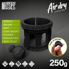 Load image into Gallery viewer, Air Dry Foam Clay 250gr. - Black
