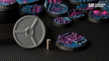 Load image into Gallery viewer, Alien Infestation Bases - Round 40mm (x5)
