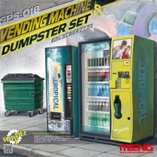 Load image into Gallery viewer, Vending Machine and Dumpster set 1:35
