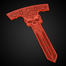 Load image into Gallery viewer, Deep Strike Ruler Template 8" - Fluor Orange
