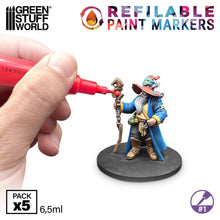 Load image into Gallery viewer, Refillable markers 1 - Detail
