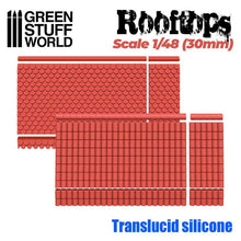 Load image into Gallery viewer, Silicone Moulds - Roof Tops 1:48
