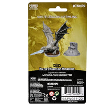 Load image into Gallery viewer, D&amp;D Nolzurs Marvelous Miniatures: White Dragon Wyrmling

